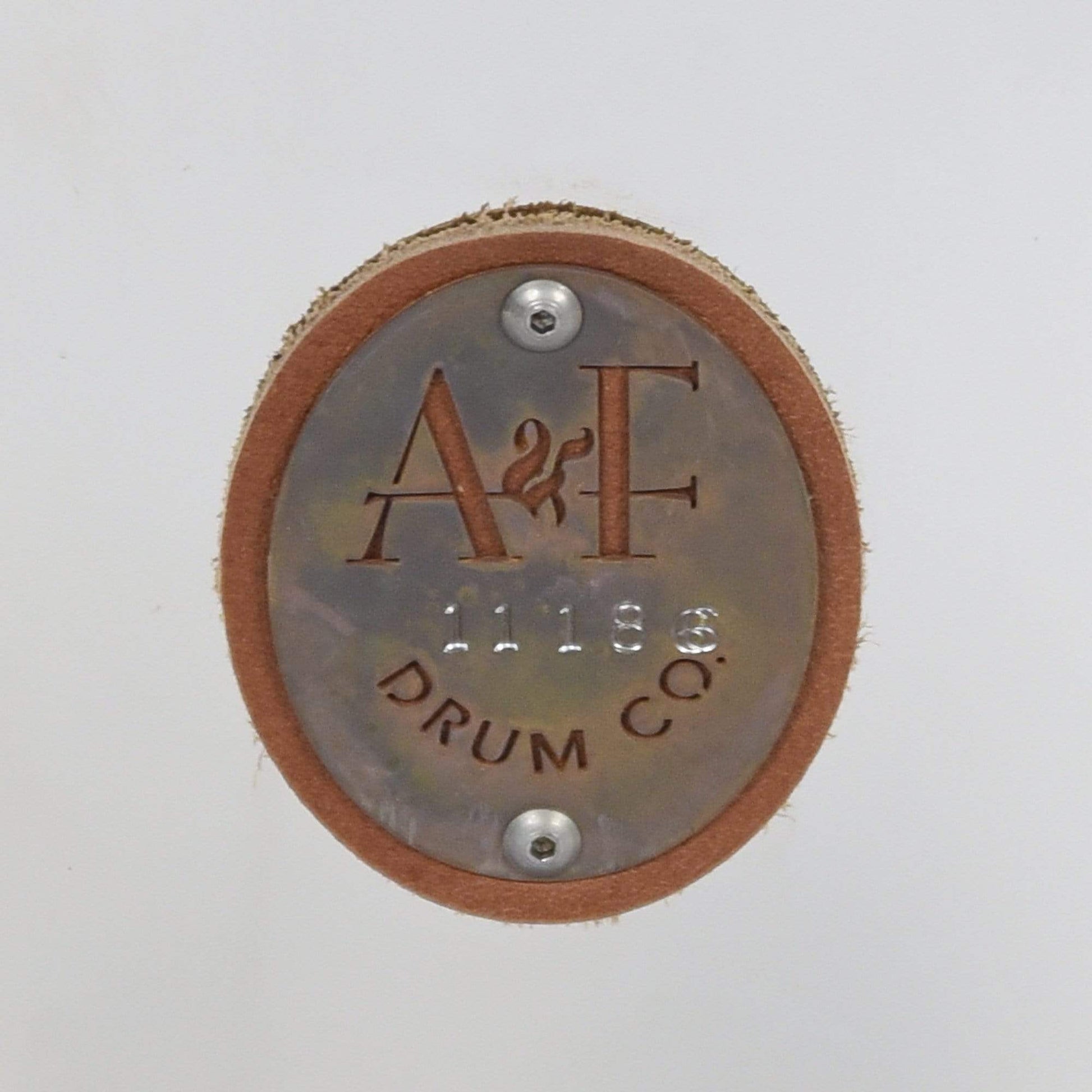 A&F Drum Co. 6.5x14 Nickel Over Brass 10-Lug Snare Drum w/2018 Engraving Drums and Percussion / Acoustic Drums / Snare