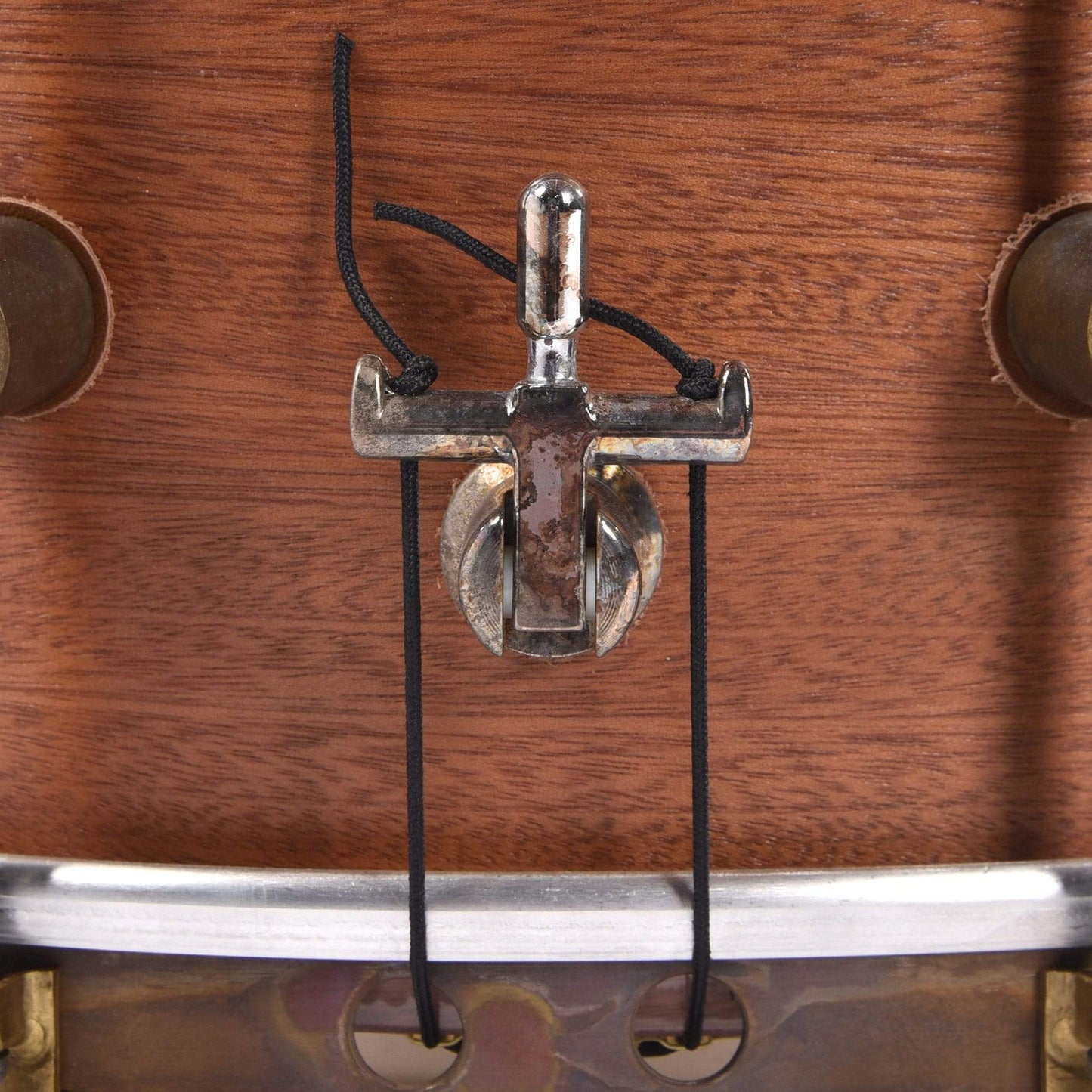 A&F Drum Co. 7x16 Mahogany Club Snare Drum w/Brass Hoops Drums and Percussion / Acoustic Drums / Snare
