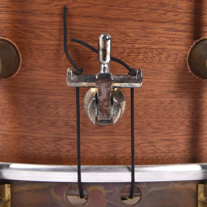 A&F Drum Co. 7x16 Mahogany Club Snare Drum w/Brass Hoops Drums and Percussion / Acoustic Drums / Snare