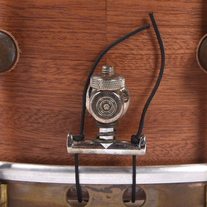 A&F Drum Co. 7x16 Mahogany Club Snare Drum w/Brass Hoops Drums and Percussion / Acoustic Drums / Snare