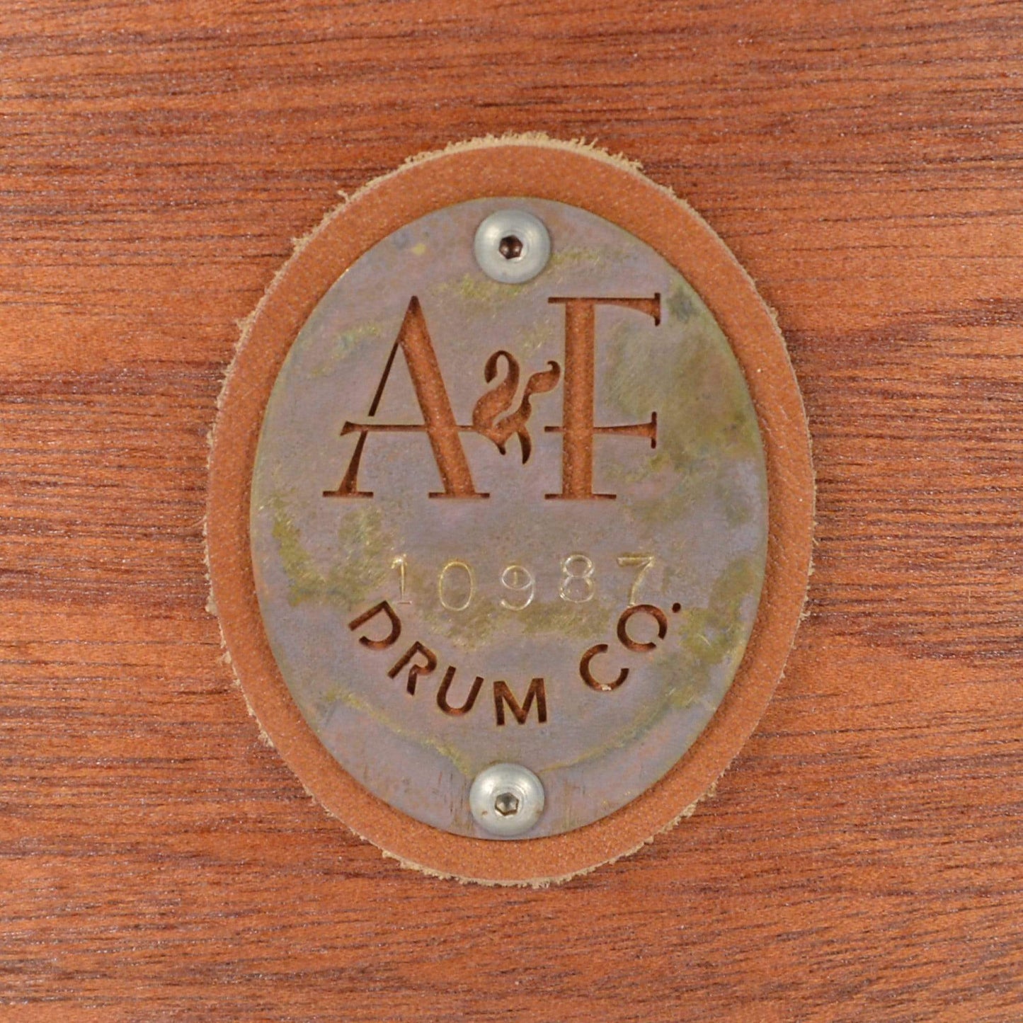 A&F Drum Co. 7x16 Mahogany Club Snare Drum w/Mahogany Hide-A-Hoops Drums and Percussion / Acoustic Drums / Snare