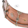 A&F Drum Co. 7x16 Mahogany Club Snare Drum w/Mahogany Hide-A-Hoops Drums and Percussion / Acoustic Drums / Snare