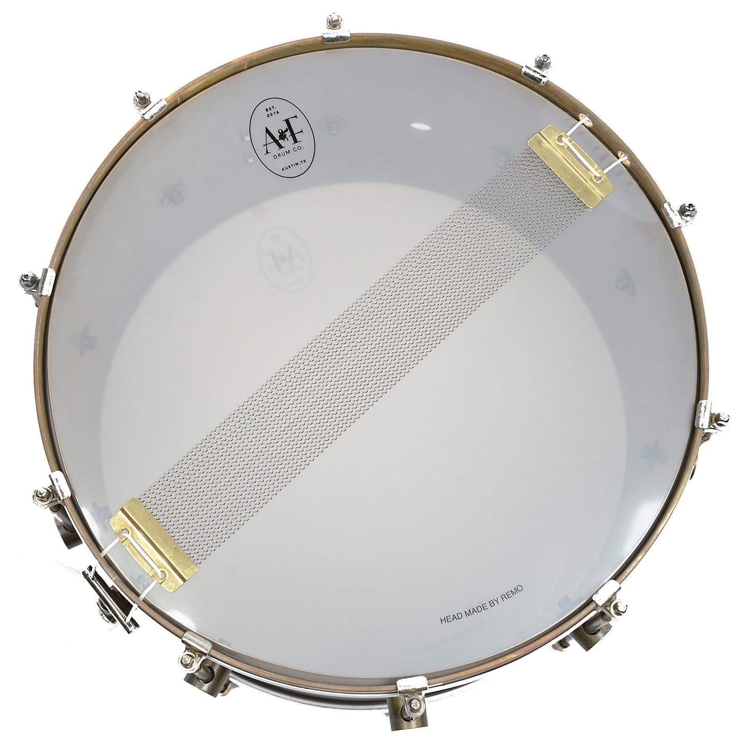 A&F Drum Co. 9x14 Raw Brass Snare Drum Drums and Percussion / Acoustic Drums / Snare