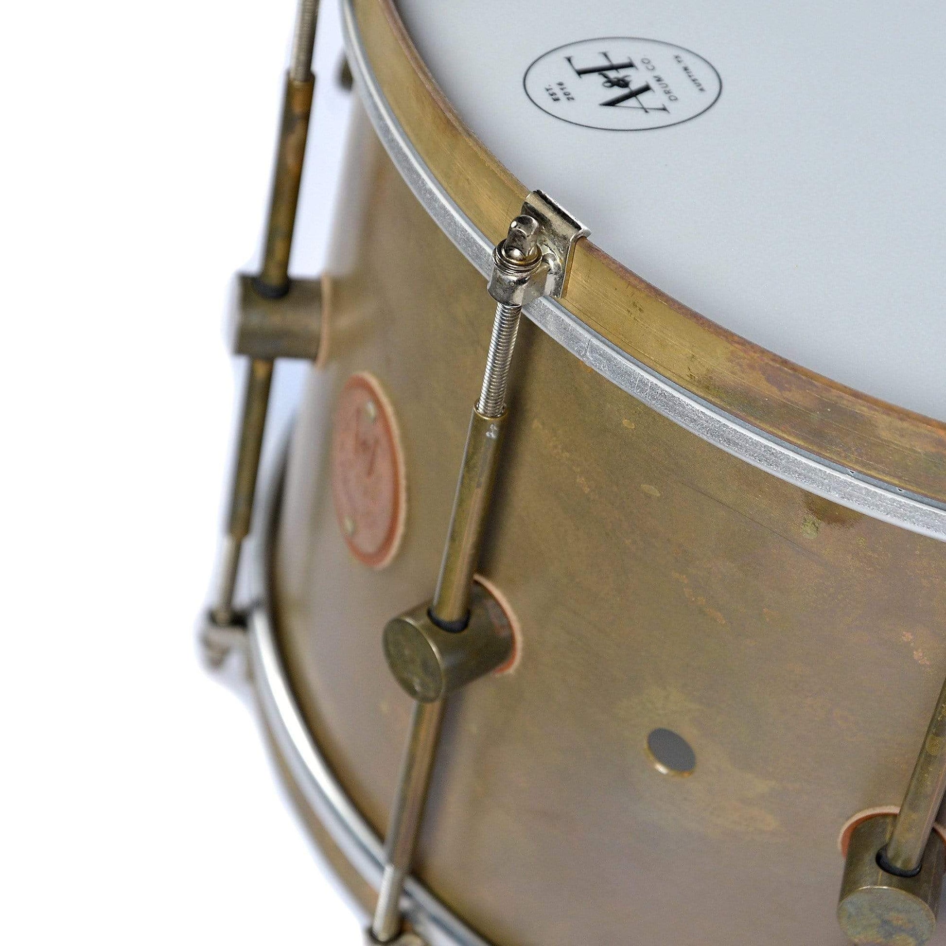 A&F Drum Co. 9x14 Raw Brass Snare Drum Drums and Percussion / Acoustic Drums / Snare