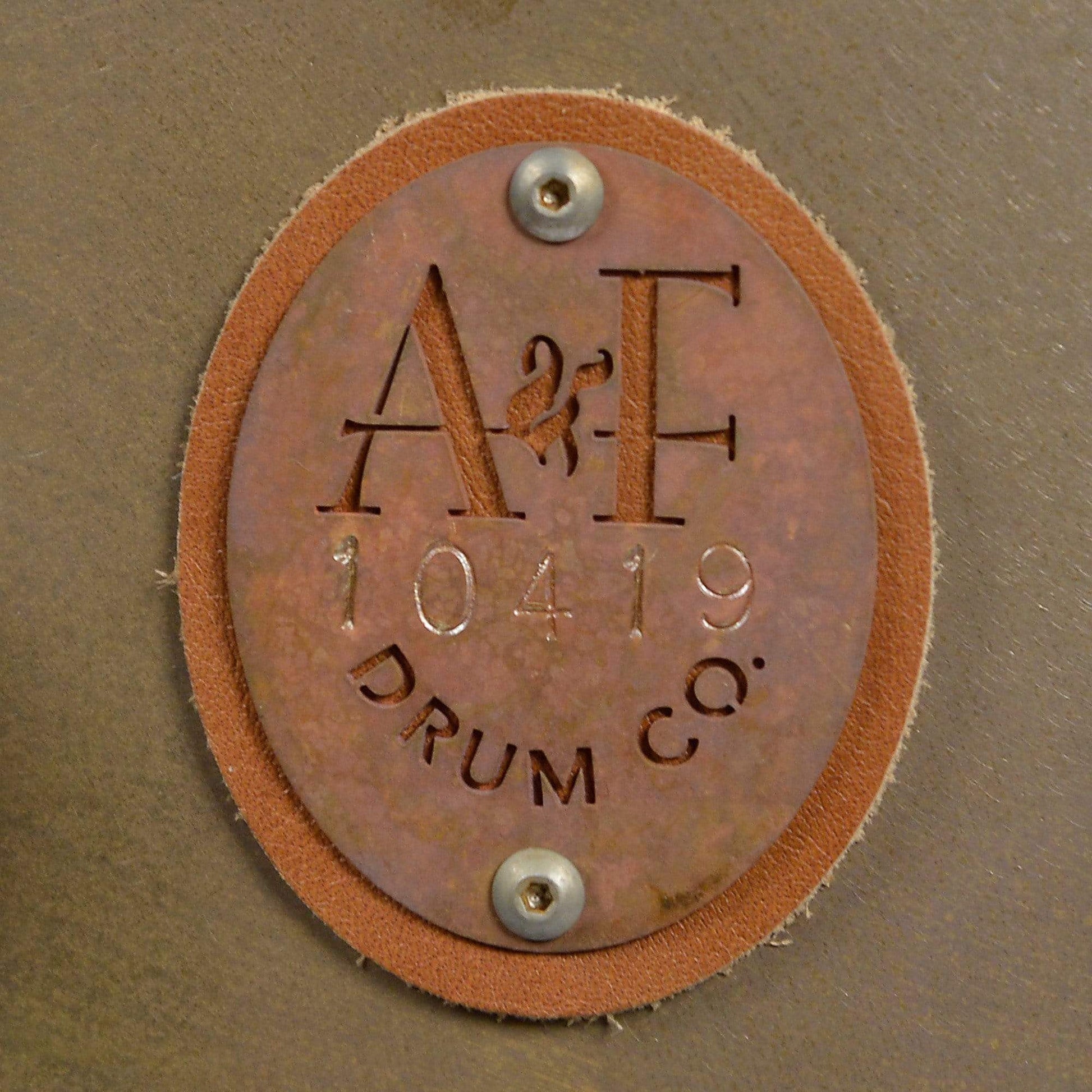 A&F Drum Co. 9x14 Raw Brass Snare Drum Drums and Percussion / Acoustic Drums / Snare