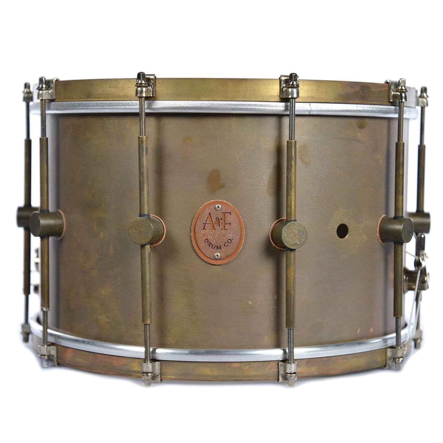 A&F Drum Co. 9x14 Raw Brass Snare Drum Drums and Percussion / Acoustic Drums / Snare