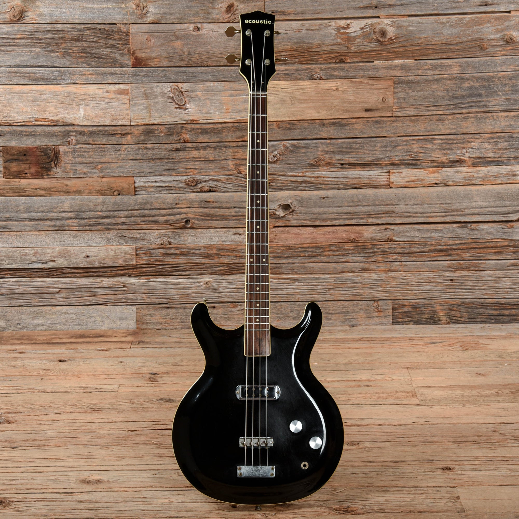 Acoustic Amplification AC600 Black Widow Bass Black 1973 Chicago