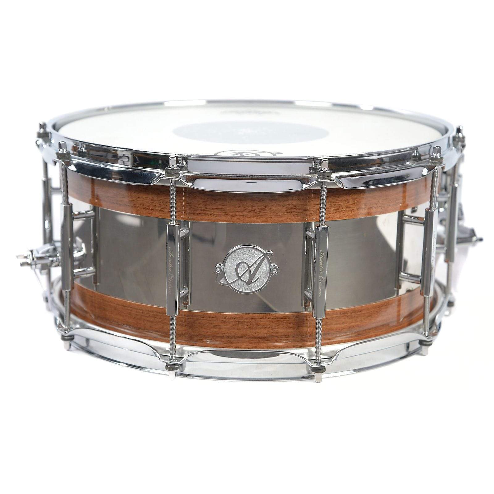 Acoutin Custom 6.5x14 Grey Ironbark Snare Drum Drums and Percussion / Acoustic Drums / Snare