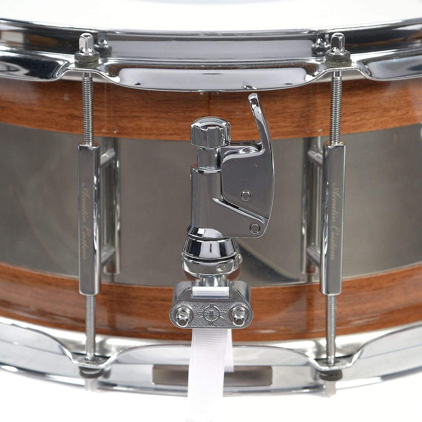 Acoutin Custom 6.5x14 Grey Ironbark Snare Drum Drums and Percussion / Acoustic Drums / Snare