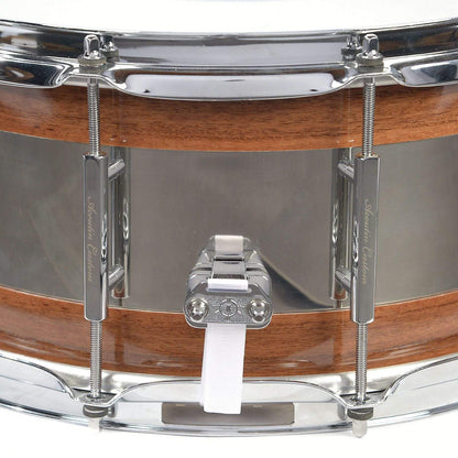 Acoutin Custom 6.5x14 Grey Ironbark Snare Drum Drums and Percussion / Acoustic Drums / Snare