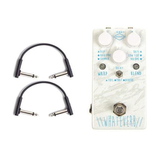 Adventure Audio Whateverb Reverb w/RockBoard Flat Patch Cables Bundle Effects and Pedals / Reverb