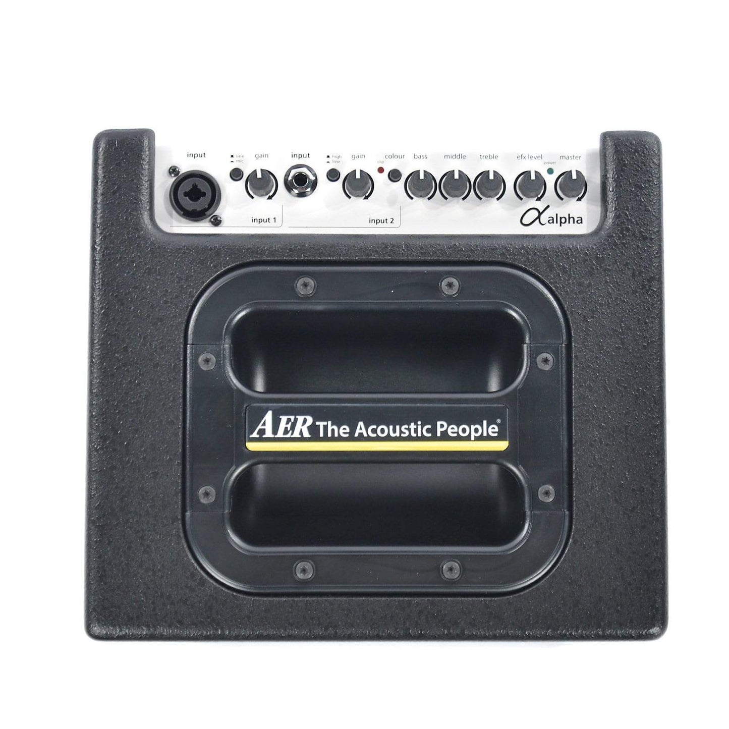 AER Alpha 40W 1x8 Acoustic Guitar Combo Amp Black Amps / Guitar Combos