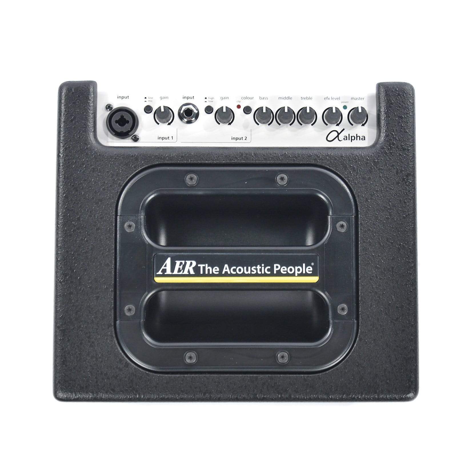 AER Alpha 40W 1x8 Acoustic Guitar Combo Amp Black Amps / Guitar Combos