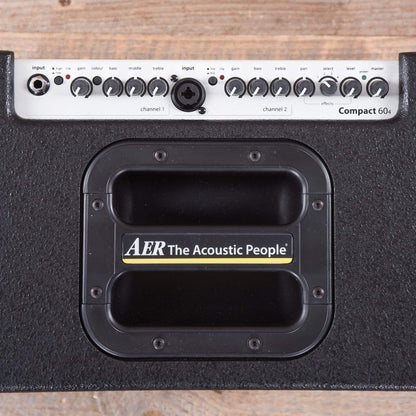 AER Compact 60 60W 1x8 Acoustic Guitar Combo Amp Black Amps / Guitar Combos