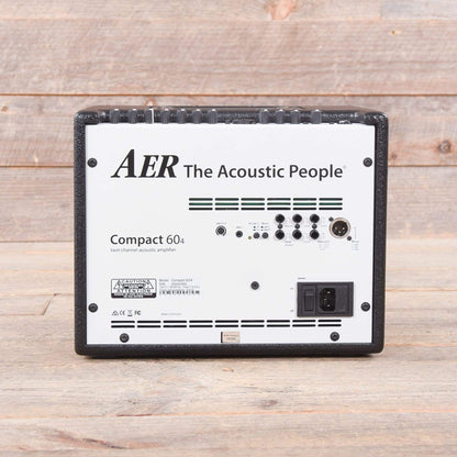 AER Compact 60 60W 1x8 Acoustic Guitar Combo Amp Black Amps / Guitar Combos