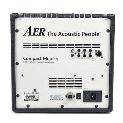 AER Compact Mobile Acoutic Guitar Combo Amp Black Amps / Guitar Combos