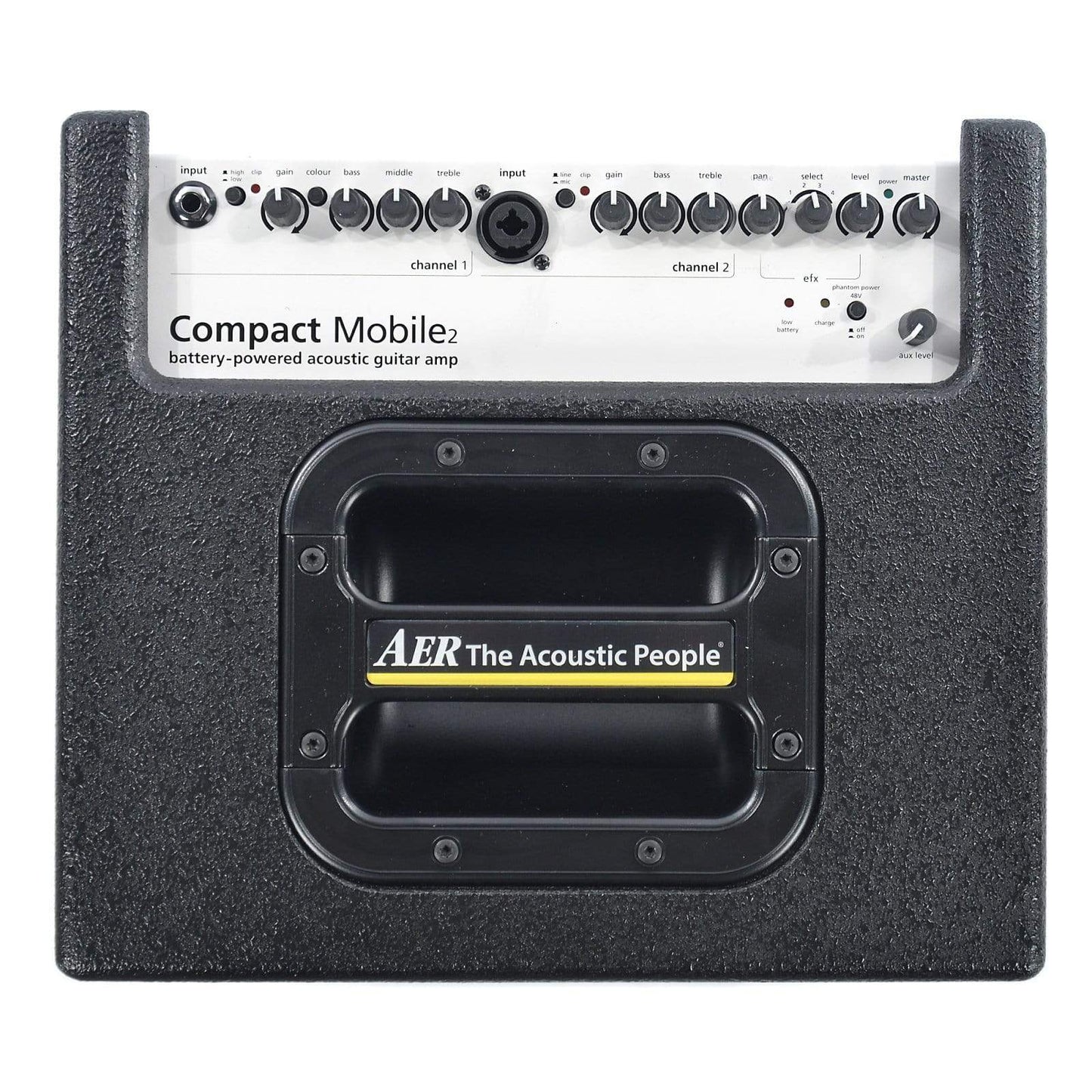 AER Compact Mobile Acoutic Guitar Combo Amp Black Amps / Guitar Combos