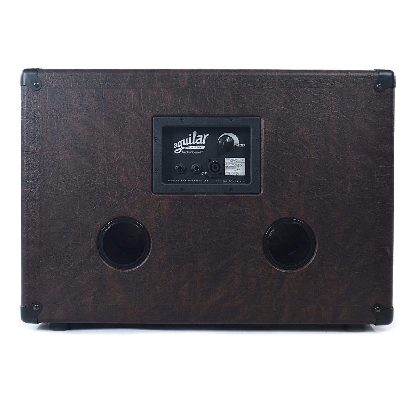 Aguilar DB 2x10 Bass Speaker Cabinet Chocolate Thunder Amps / Bass Cabinets