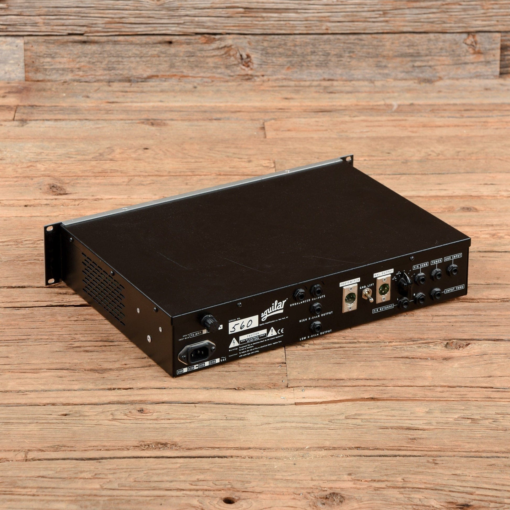 Aguilar DB 680 Tube Bass Preamp Amps / Bass Cabinets