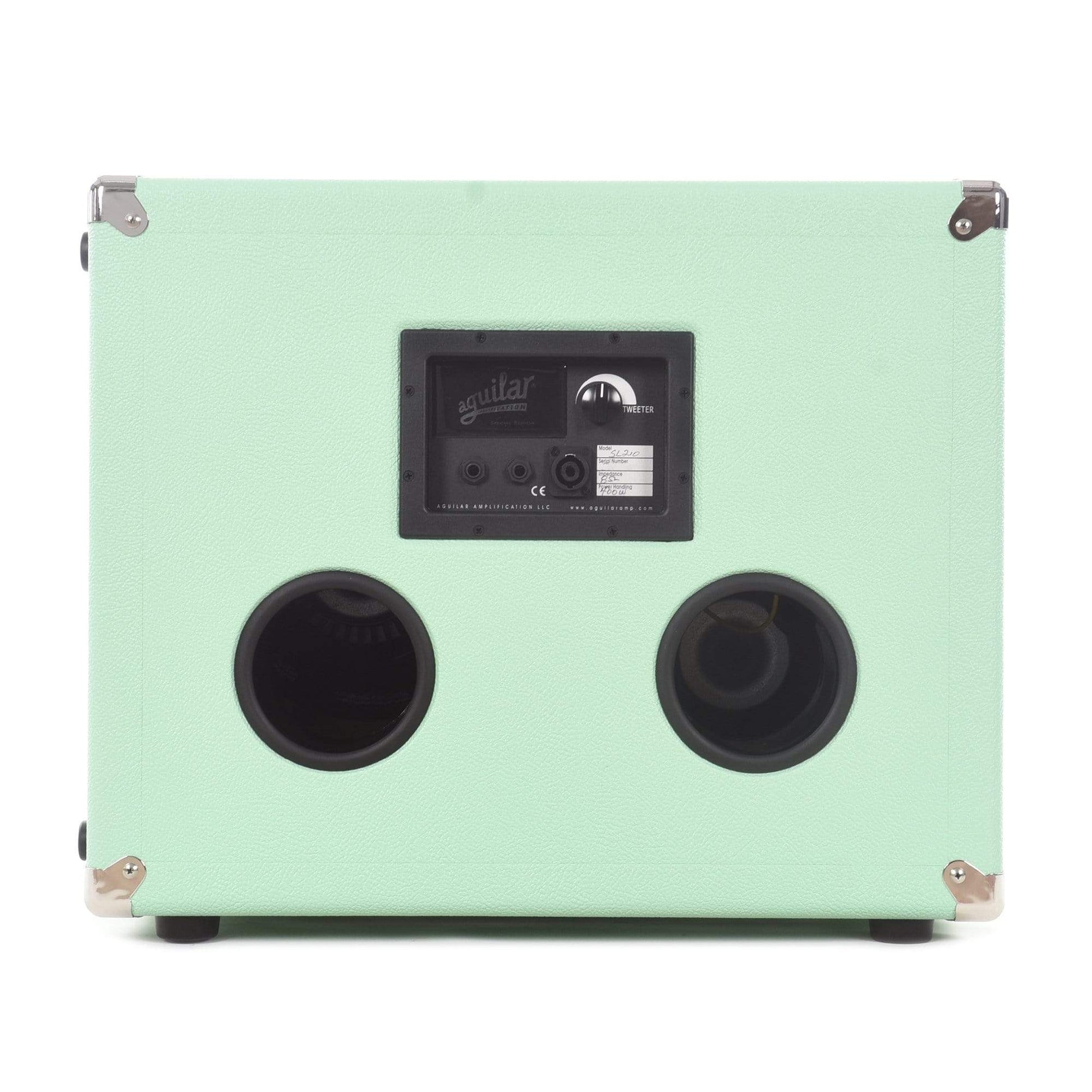 Aguilar Limited Edition SL 210 Superlight Bass Cabinet 8 ohm Poseidon Green Amps / Bass Cabinets