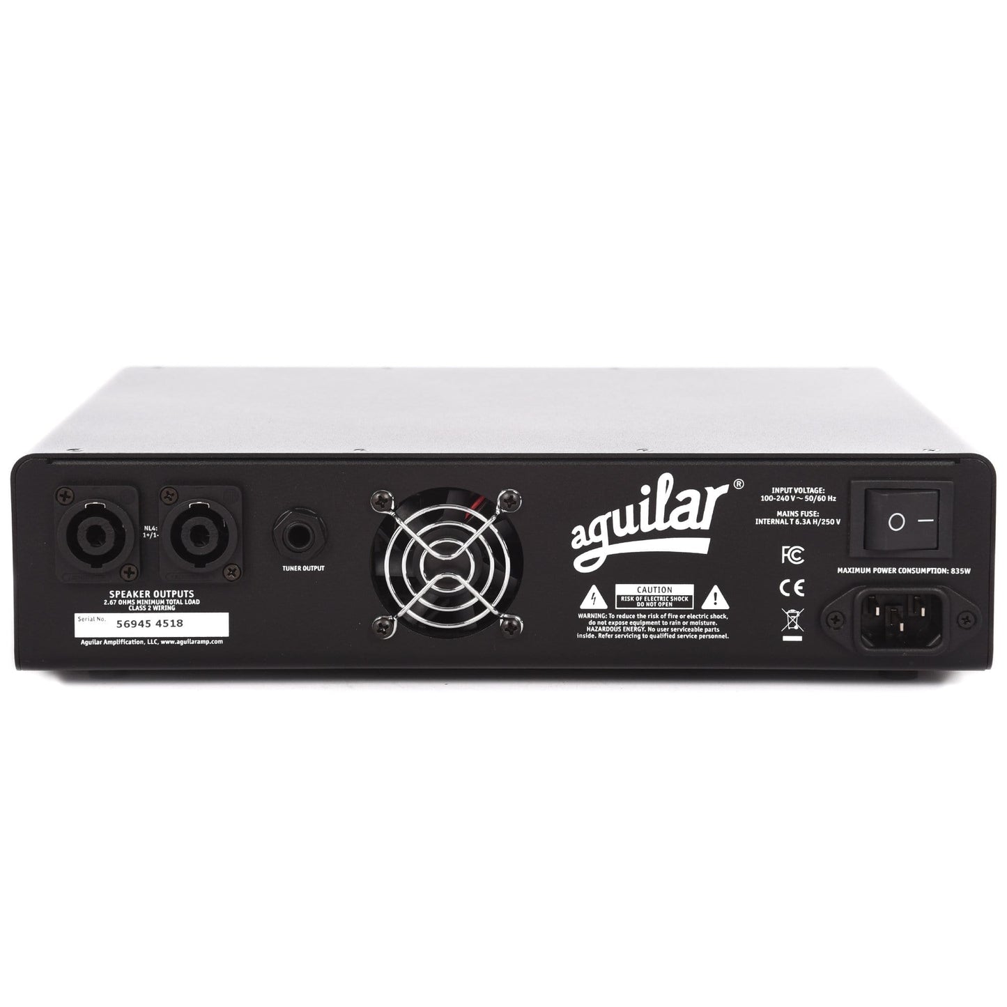 Aguilar Tone Hammer 700 Super Light Bass Head 700W Amps / Bass Heads