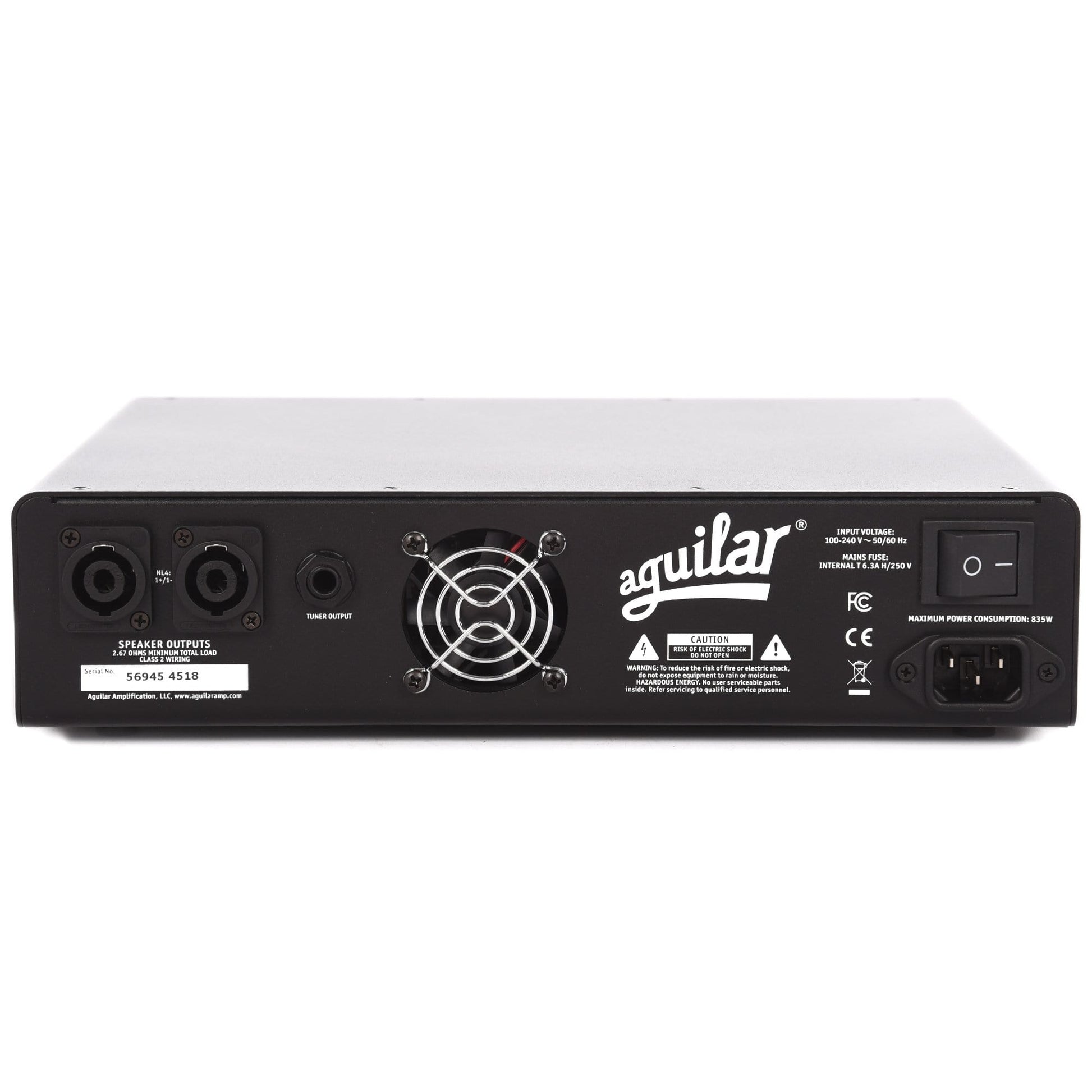 Aguilar Tone Hammer 700 Super Light Bass Head 700W Amps / Bass Heads