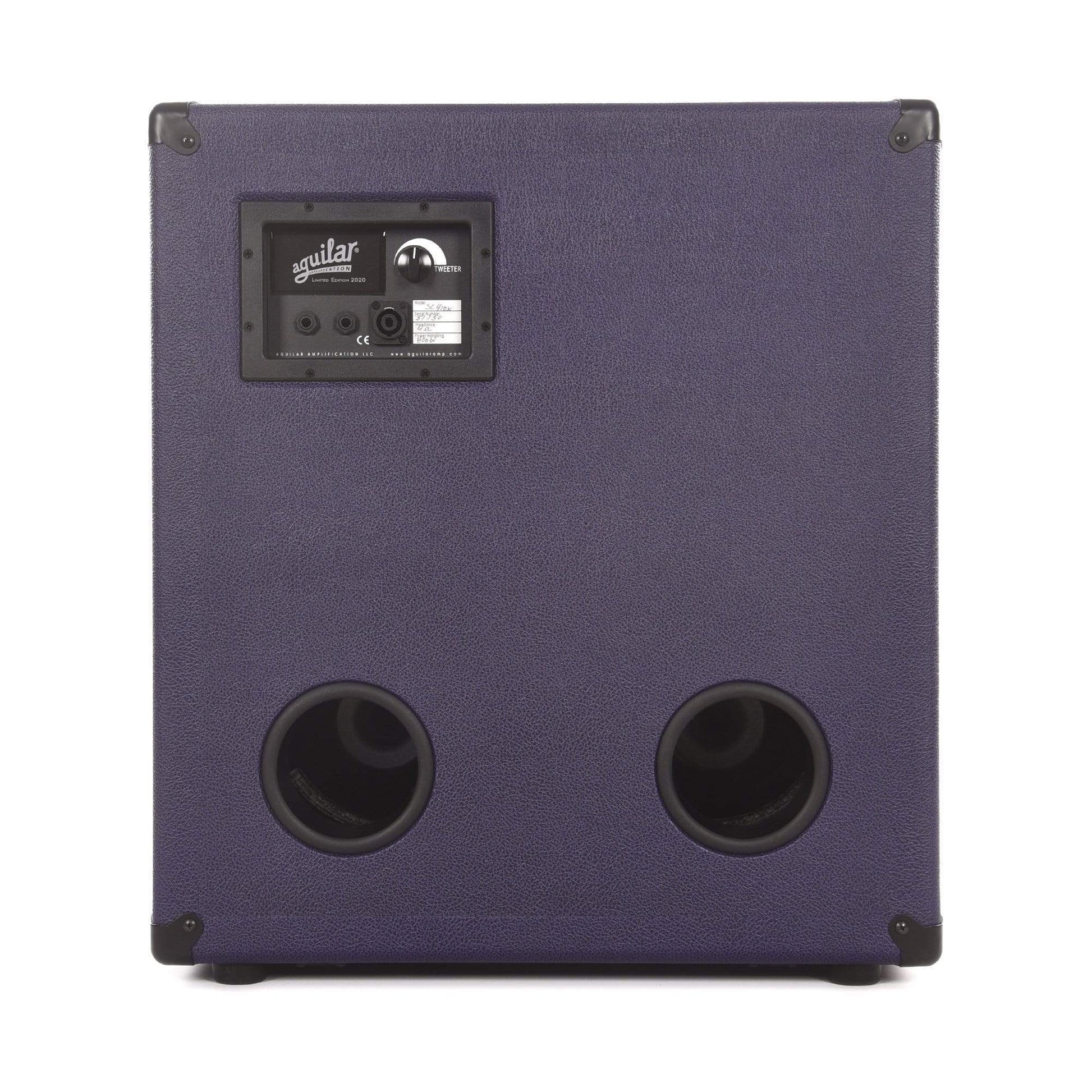 Aguilar Limited Edition SL 410x Super Light Bass Cabinet 4 ohm Royal Purple Amps / Guitar Cabinets