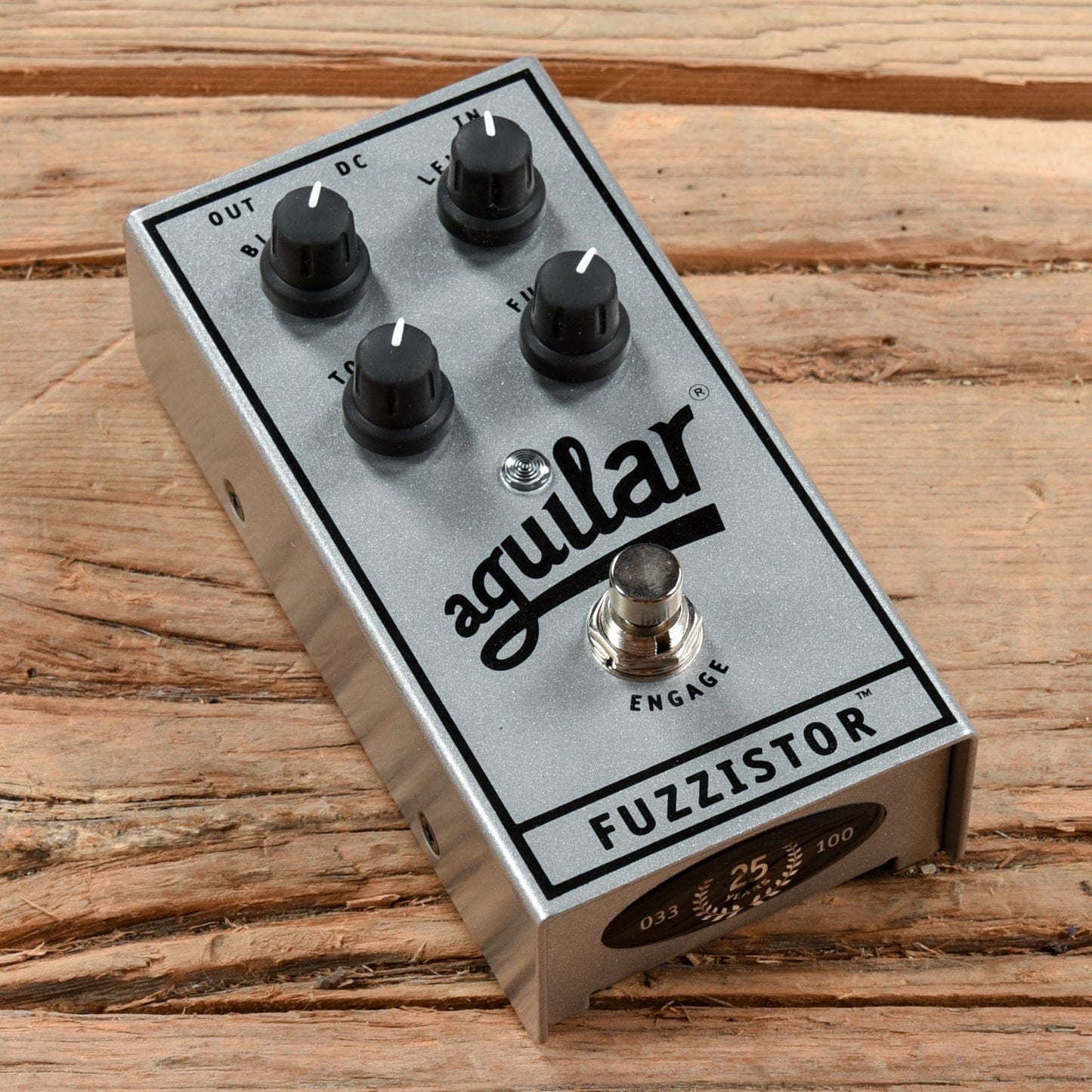 Aguilar Fuzzistor Silver 25th Anniversary Edition Effects and Pedals / Bass Pedals