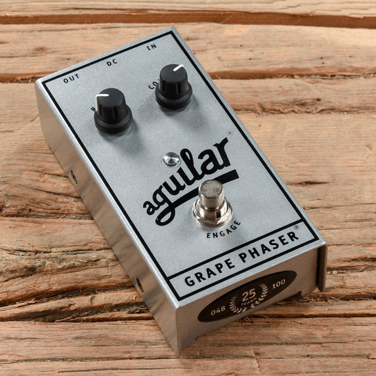Aguilar Grape Bass Phaser Silver 25th Anniversary Edition Effects and Pedals / Bass Pedals