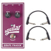 Aguilar Grape Bass Phaser w/RockBoard Flat Patch Cables Bundle Effects and Pedals / Bass Pedals