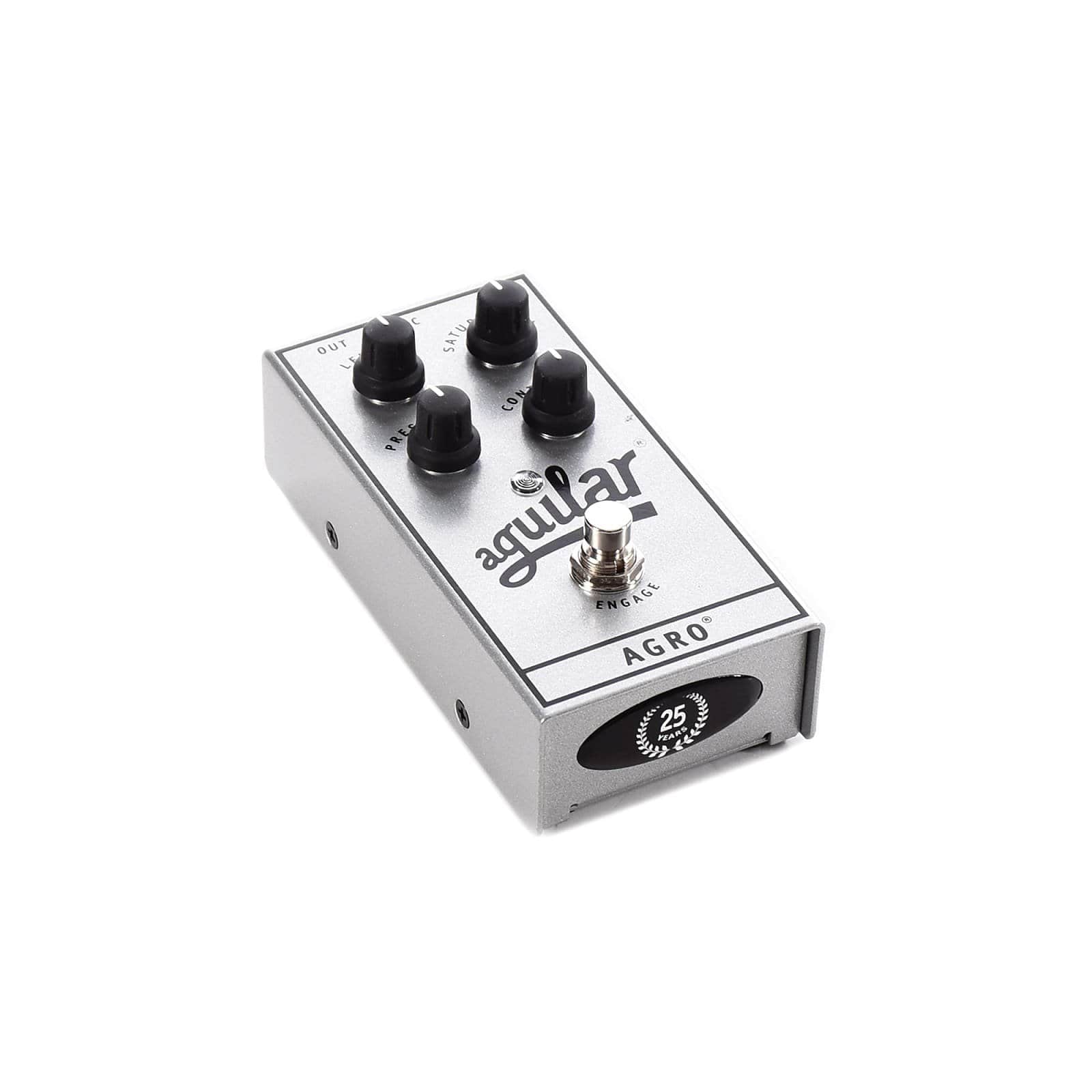 Aguilar 25th Silver Anniversary Edition AGRO Pedal Effects and Pedals / Overdrive and Boost