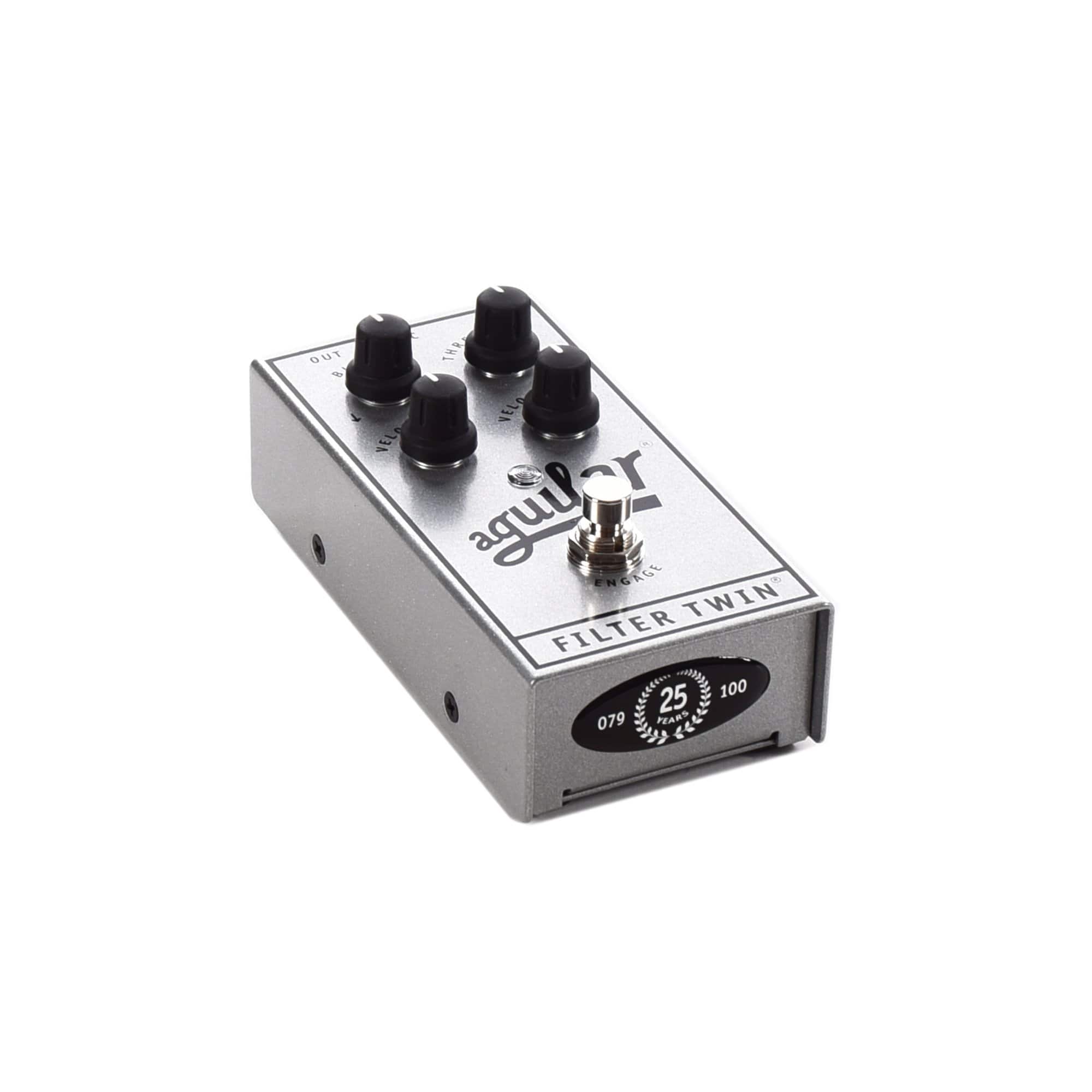 Aguilar 25th Silver Anniversary Edition Filter Twin Effects and Pedals / Wahs and Filters