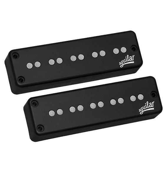 Aguilar Super Single 5-String Single Coil Soap Bar Pickup Set D2 Size Parts / Bass Pickups