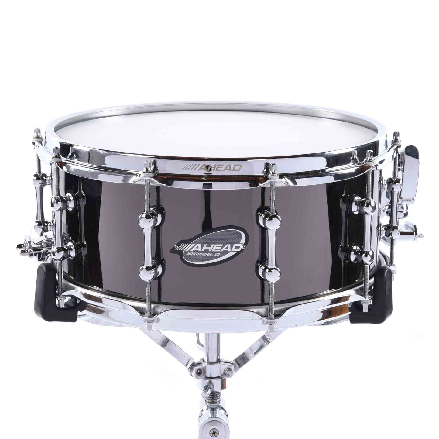 Ahead 6x14 1mm Black Chrome Over Brass Snare Drum Drums and Percussion / Acoustic Drums / Snare
