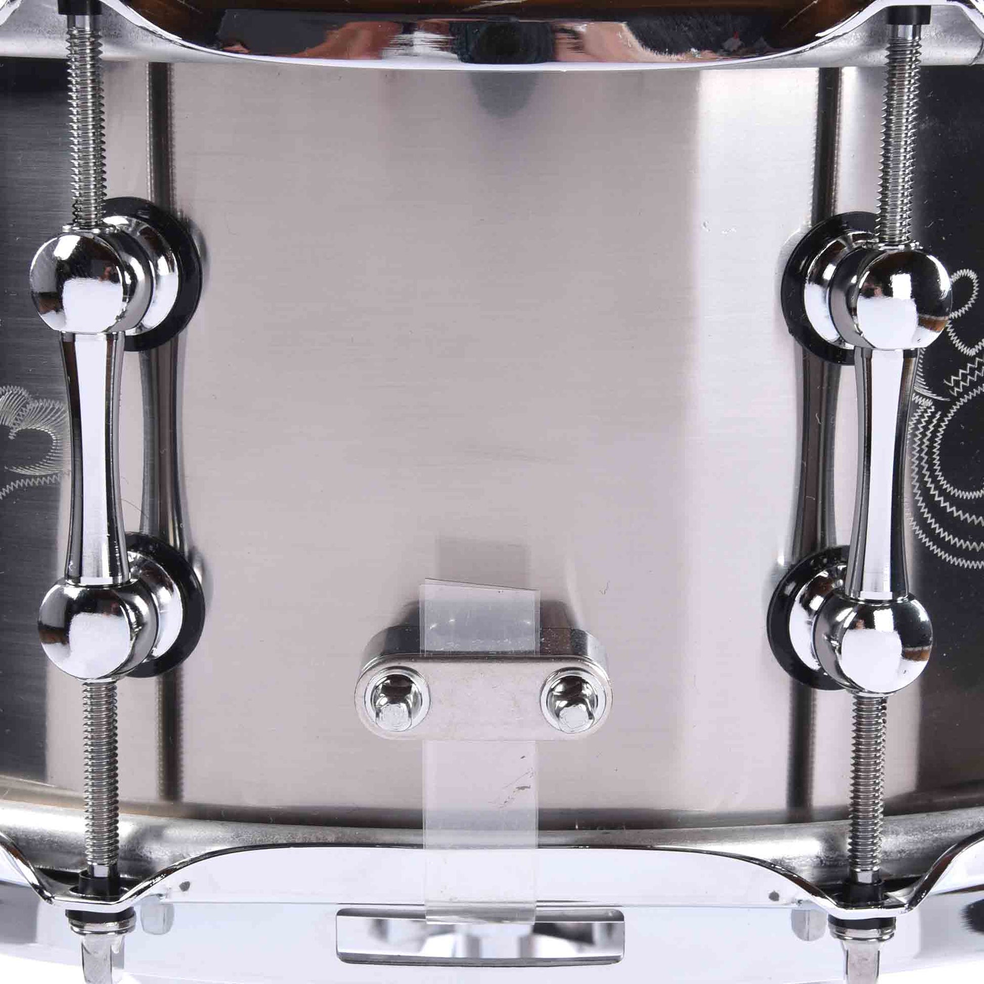 Ahead 6x14 1mm Titanium Engraved Snare Drum Drums and Percussion / Acoustic Drums / Snare