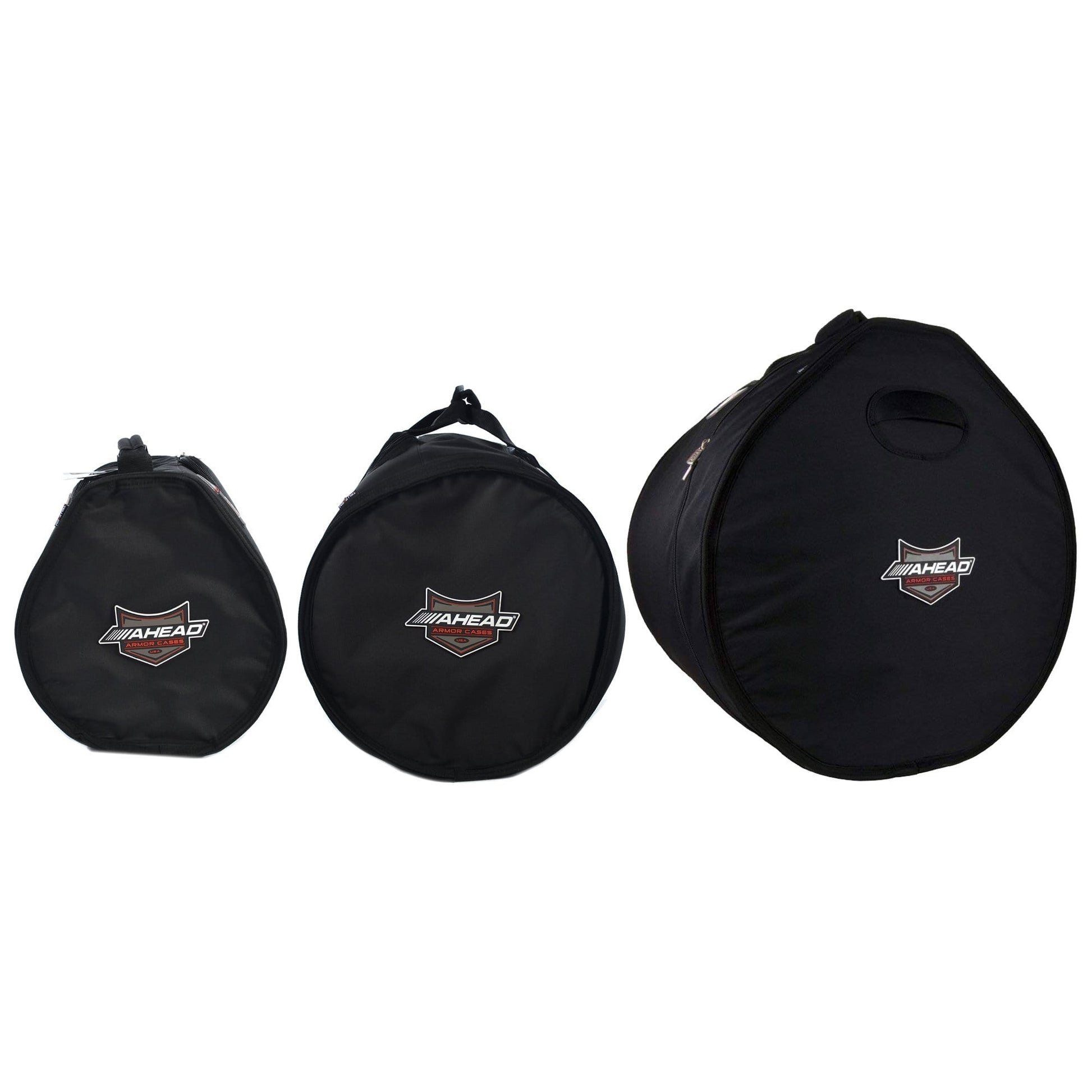 Ahead Armor 12x8/14x14/20x14 Drum Soft Case (3 Pack Bundle) Drums and Percussion / Parts and Accessories / Cases and Bags