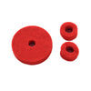 Ahead Wool Hi-Hat Cymbal Felt Pack Red Drums and Percussion / Parts and Accessories / Drum Parts