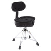 Ahead Spinal G Saddle Drum Throne Black 4-Leg 18-24" Height w/Back Rest Drums and Percussion / Parts and Accessories / Thrones