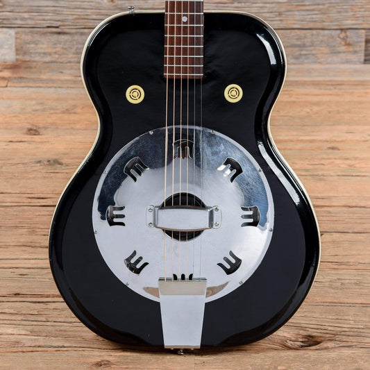 Airline Res-O-Glass Resonator Black 1960s Acoustic Guitars / Resonator