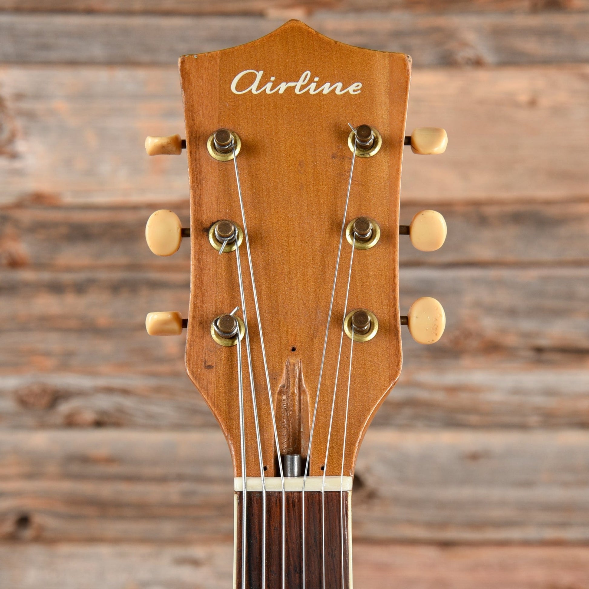 Airline Barney Kessel Swingmaster Natural 1960s Electric Guitars / Hollow Body