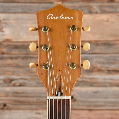 Airline Barney Kessel Swingmaster Natural 1960s Electric Guitars / Hollow Body