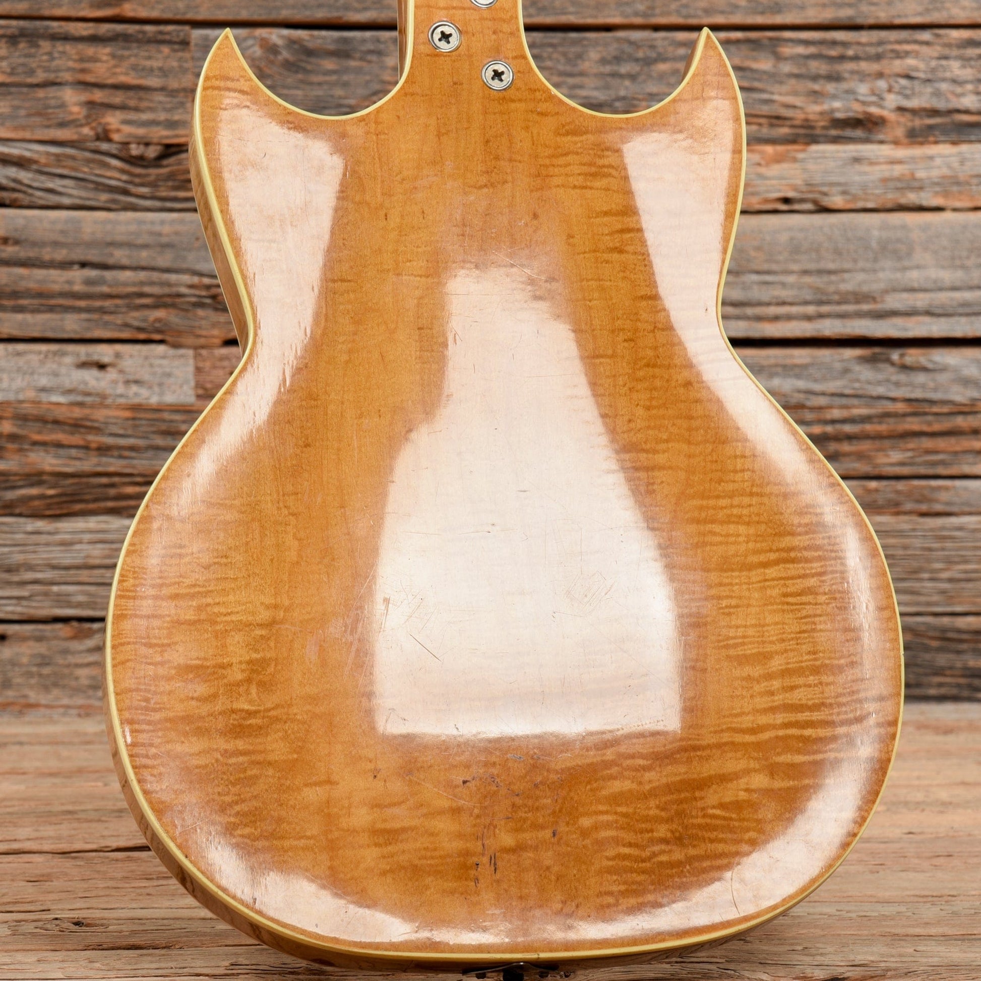 Airline Barney Kessel Swingmaster Natural 1960s Electric Guitars / Hollow Body