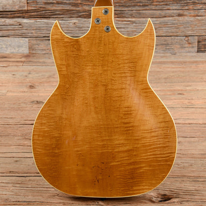 Airline Barney Kessel Swingmaster Natural 1960s Electric Guitars / Hollow Body