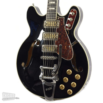 Airline H78 Black w/Bigsby Electric Guitars / Semi-Hollow