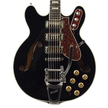 Airline H78 Black w/Bigsby Electric Guitars / Semi-Hollow