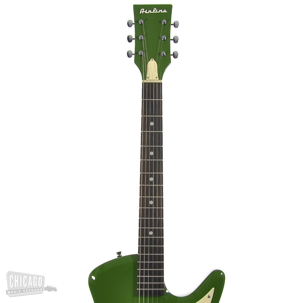 Airline Bighorn Green Electric Guitars / Solid Body