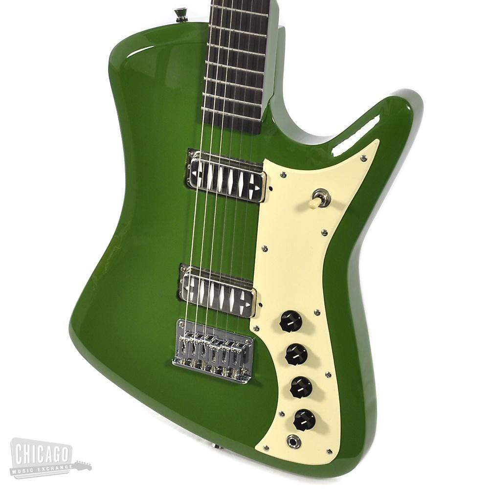 Airline Bighorn Green Electric Guitars / Solid Body