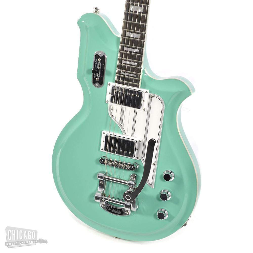 Airline Map Seafoam Green w/Bigsby Electric Guitars / Solid Body