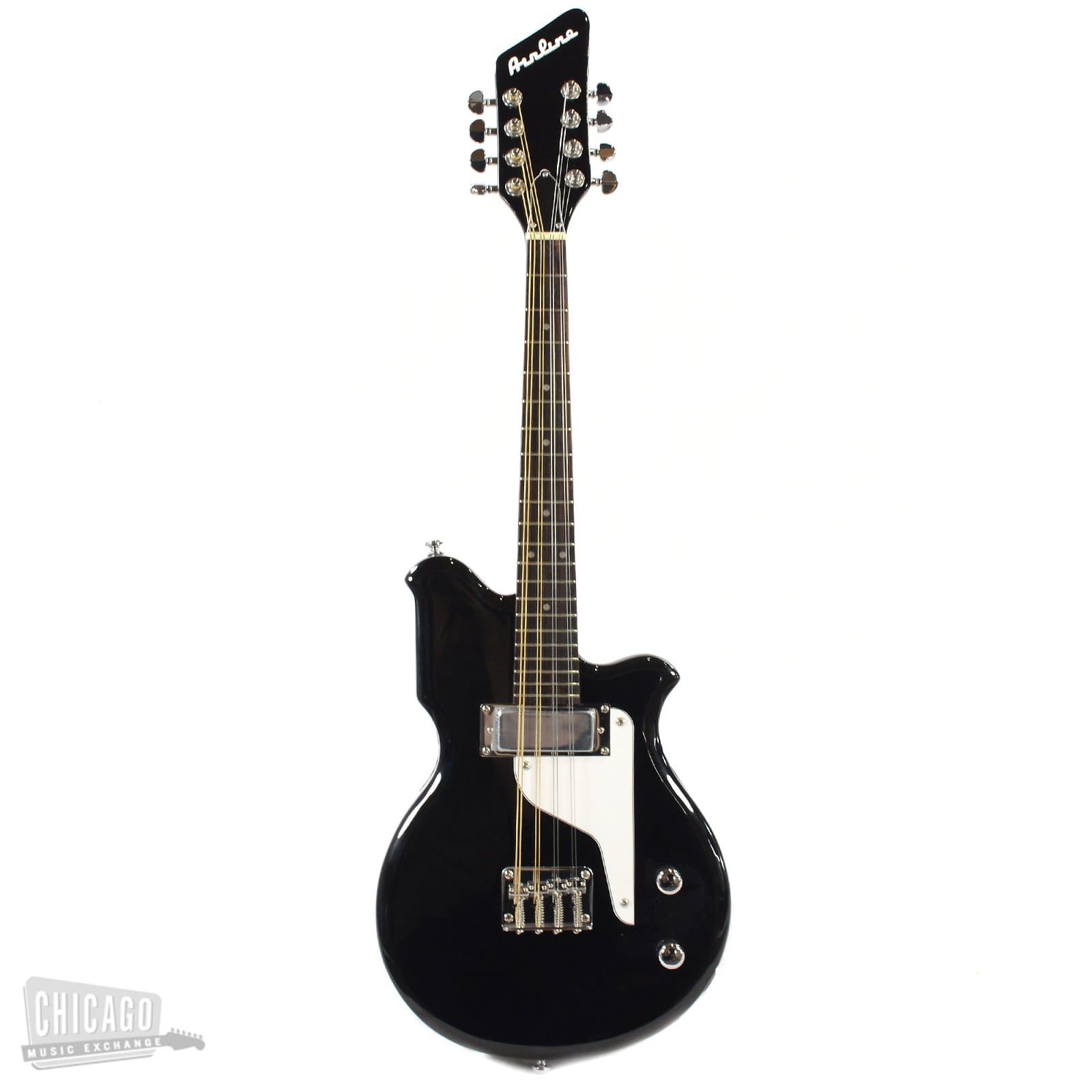 Airline Mandola Black Folk Instruments / Mandolins