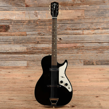 Alden Single Pickup Black 1964 Electric Guitars / Semi-Hollow